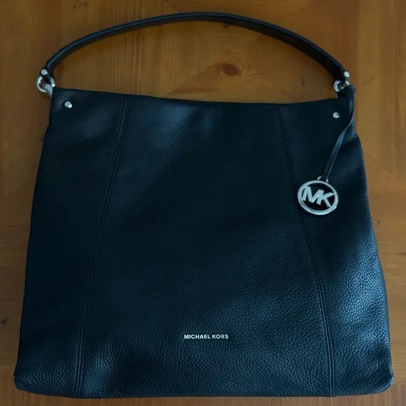 Michael Kors Black Leather Bag - Picture 1 of 3